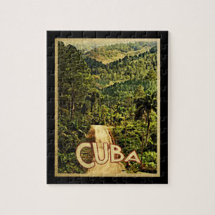 Puzzle Vintage voyage Cuba