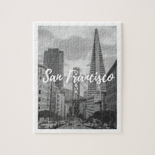 Puzzle Vintage voyage de San Francisco (Vertical)