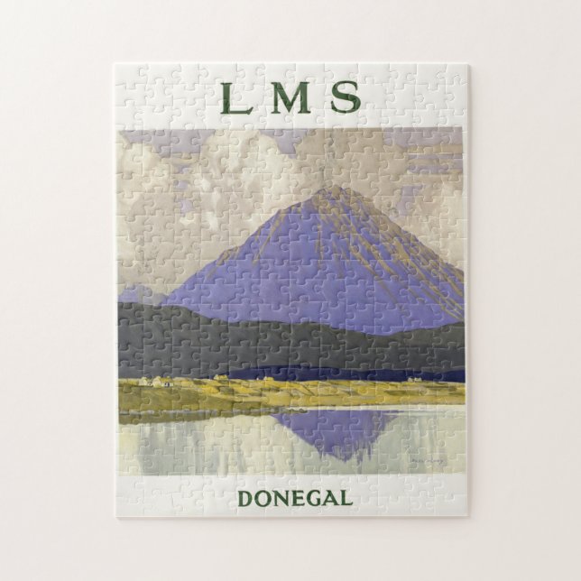 Puzzle Vintage voyage Donegal Irlande (Vertical)