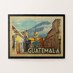 Puzzle Vintage voyage du Guatemala