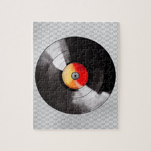 Puzzle Vinyl Record (Vertical)