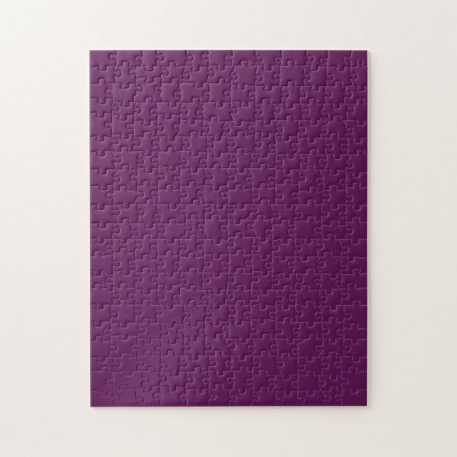 Puzzle Violet de raisin (couleur solide) (Vertical)