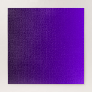 Puzzle Violet et noir   Ombre moderne de dégradé de coule
