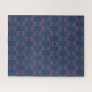 Puzzle Violet, rouge, tendance, art décoratif moderne coo