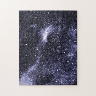 Puzzle Violet violet noir galaxie abstraite