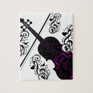 Puzzle Violon, amour cinglé_