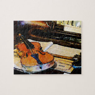 Puzzle Violon et clairon