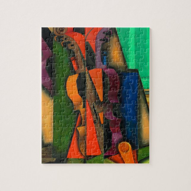 Puzzle Violon et guitare de Juan Gris (Vertical)