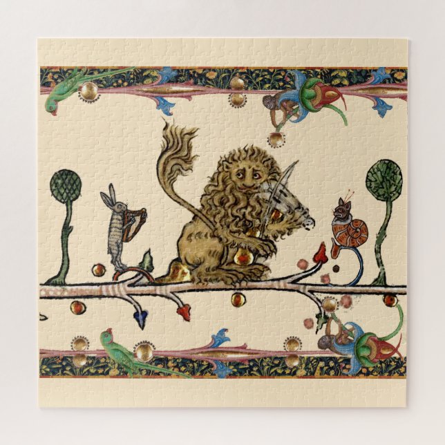 Puzzle Violoniste Lion, Hare (Horizontal)