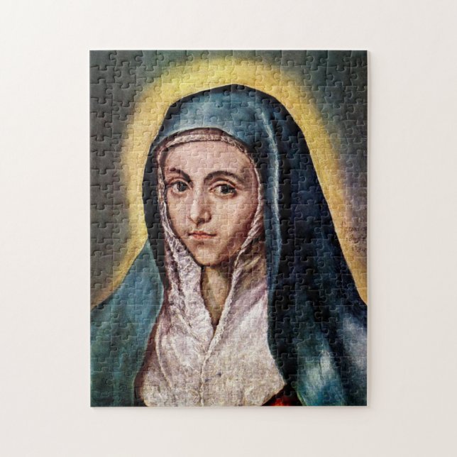 Puzzle Virgin Mary - El Greco (Vertical)