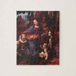 Puzzle Virgin of the Rocks by Leonardo da Vinci