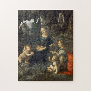 Puzzle Virgin of the Rocks, Leonardo da Vinci