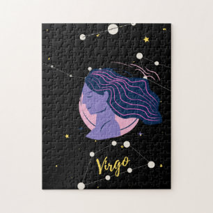 Puzzle Virgo Zodiac Se connecter dans l'espace