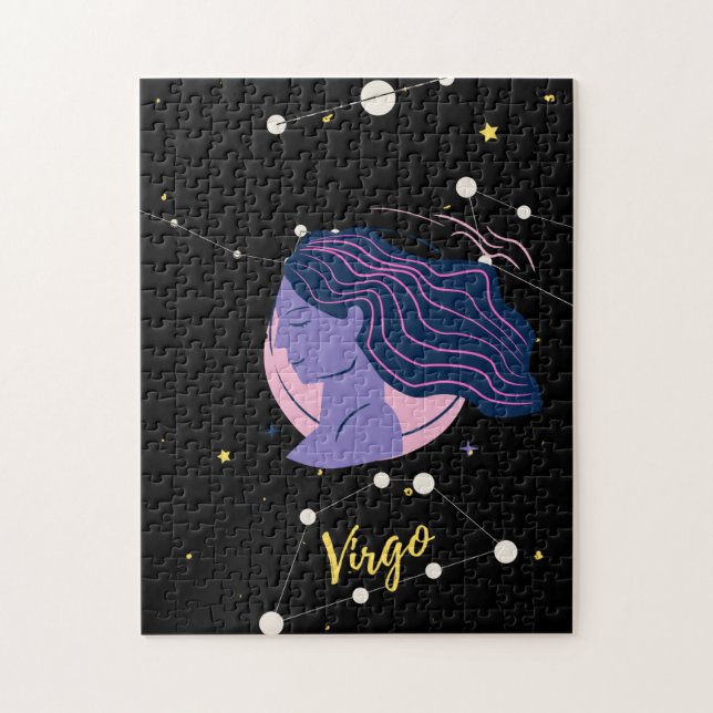 Puzzle Virgo Zodiac Se connecter dans l'espace (Vertical)
