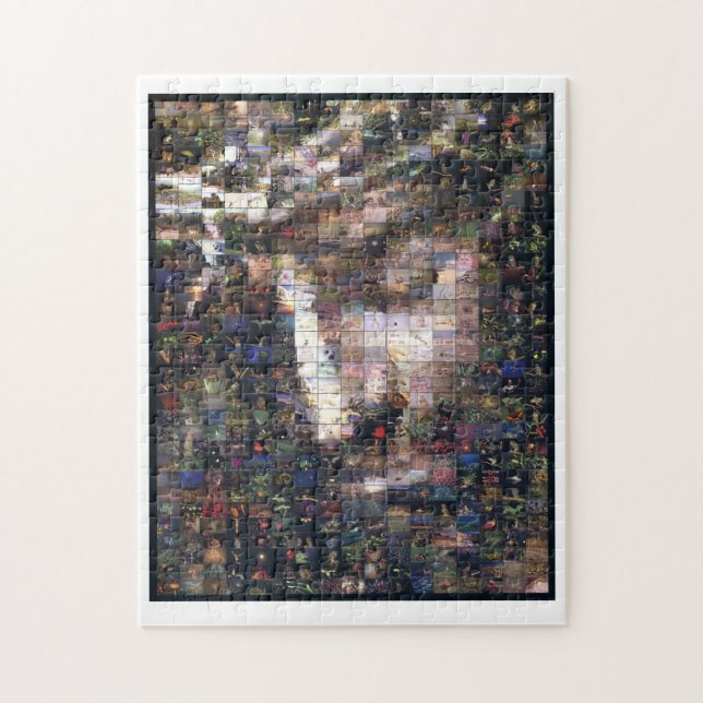 Puzzle Visage de Jésus Agrainofmustardseed.com (Vertical)
