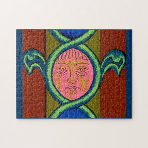 Puzzle visage découvert du XVIe siècle