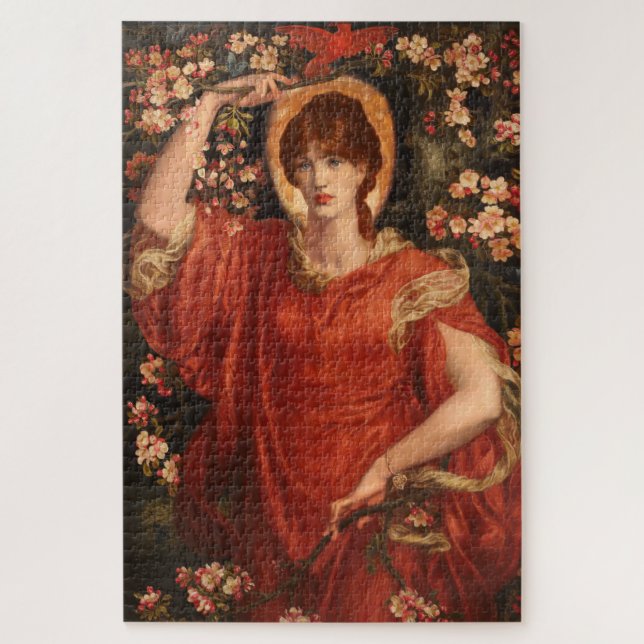 Puzzle Vision de Fiammetta (par Dante Gabriel Rossetti) (Vertical)