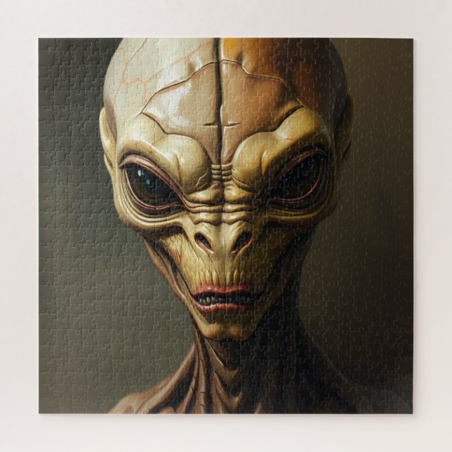 Puzzle Visiteur Extraterrestre Cosmique (Vertical)