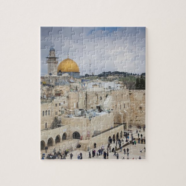 Puzzle Visiteurs, Western Wall Plaza & Dôme du Rocher (Vertical)