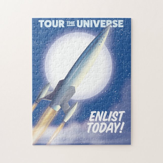 Puzzle Visitez l'Univers ! Inscrivez-vous aujourd'hui ! (Vertical)