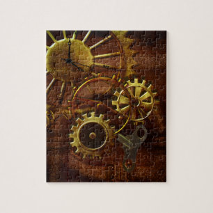 Puzzle Vitesses et tuyaux de Steampunk