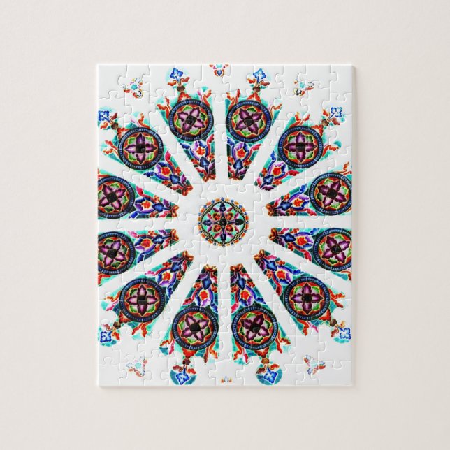 Puzzle Vitrail de tache (Vertical)