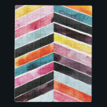 Puzzle Vivid aquarelle Chevron I<br><div class="desc">Vivid aquarelle Chevron I par Grace Popp</div>