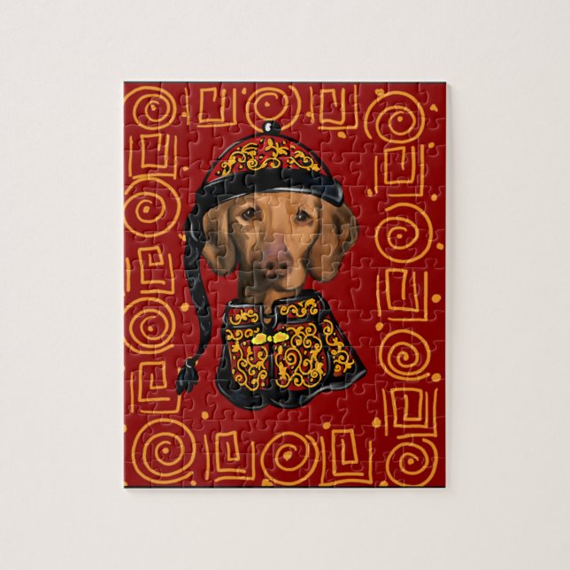 Puzzle Vizsla (Vertical)