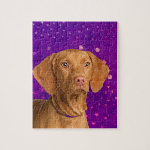 Puzzle Vizsla - chiot hongrois d'indicateur sur le