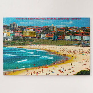 Puzzle Vœux d'anniversaire Bondi Beach Sydney Australie