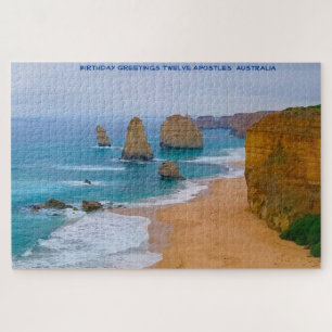 Puzzle Voeux d'anniversaire Douze Apôtres Australie