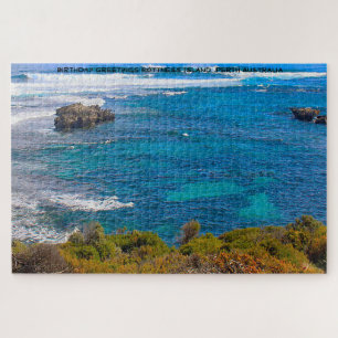 Puzzle Vœux d'anniversaire Rottness Island Perth Australi