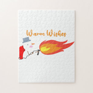 Puzzle voeux de Noël