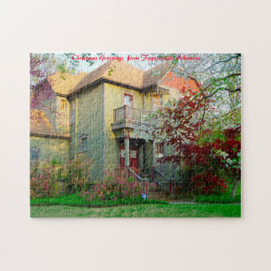 Puzzle Vœux de Noël à Fayetteville, Arkansas