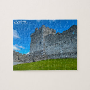 Puzzle Vœux de Noël Château de Ross Comté de Kerry Irlan