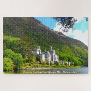 Puzzle Vœux de Noël de l'Abbaye de Kylemore Galway