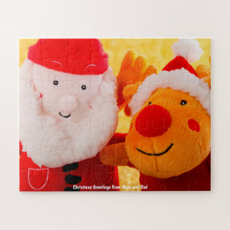 Puzzle Vœux de Noël de Maman et Papa