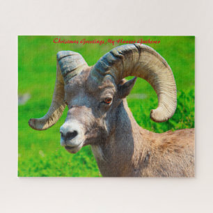 Puzzle Vœux de Noël Mon Chasseur Cueilleur