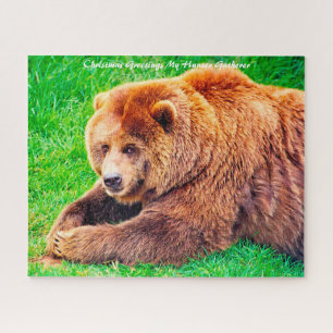 Puzzle Vœux de Noël Mon Chasseur Cueilleur