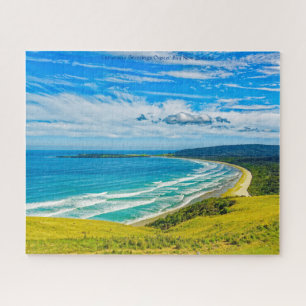 Puzzle Vœux de Noël Oyster Bay Nouvelle-Zélande