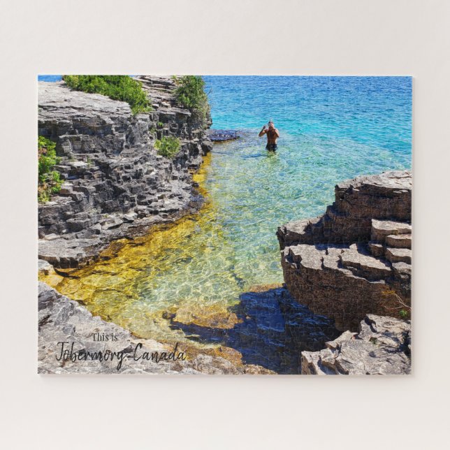 Puzzle Voici Tobermory Canada (Horizontal)