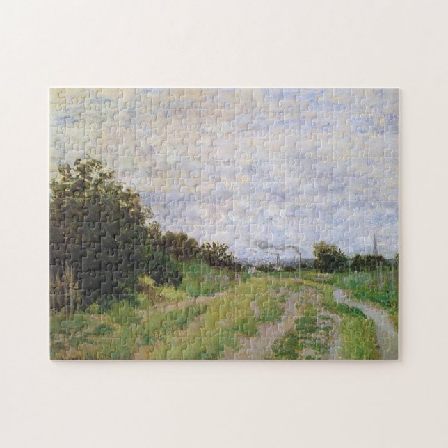 Puzzle Voie de Vignobles Argenteuil Monet Art (Horizontal)