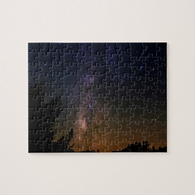 Puzzle Voie lactée ciel nocturne, Californie (Horizontal)