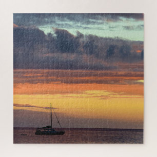 Puzzle Voile dans le coucher de soleil Hawaii - 20x20 - 6