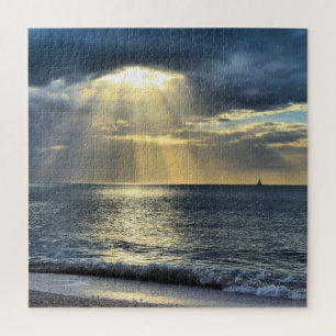 Puzzle Voile dans le coucher du soleil - 20x20 - 676 pcs