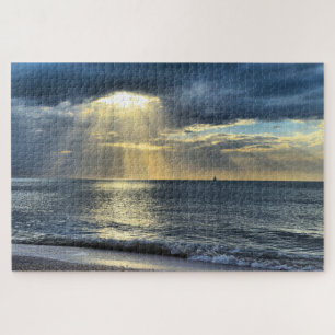 Puzzle Voile dans le coucher du soleil - 20x30 - 1014 pcs