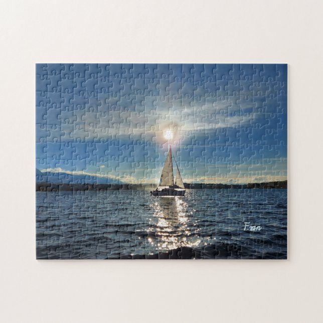 Puzzle voile d'hiver (Horizontal)