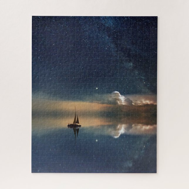 Puzzle Voile vers les nuages (Vertical)