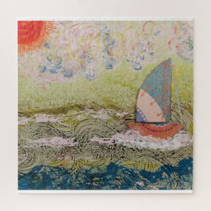 Puzzle Voilier Art Déco