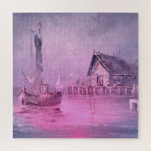 Puzzle Voilier sur le quai